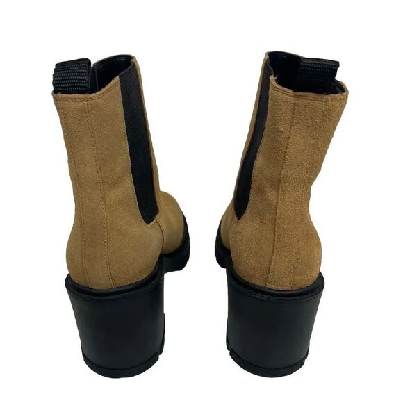 Marc Fisher Vanlisa Tan‎ Suede Leather Boots Size 8.5M - Picture 6 of 10